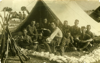 NZ Army Recruits in Camp c.1916-17