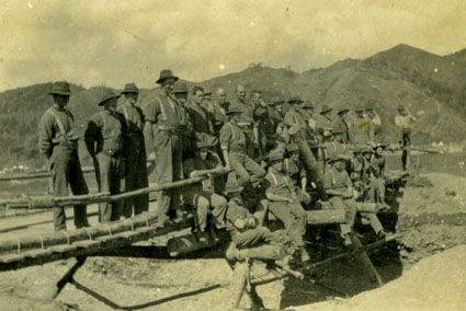 New Zealand Army Recruits in Camp c.1916-17